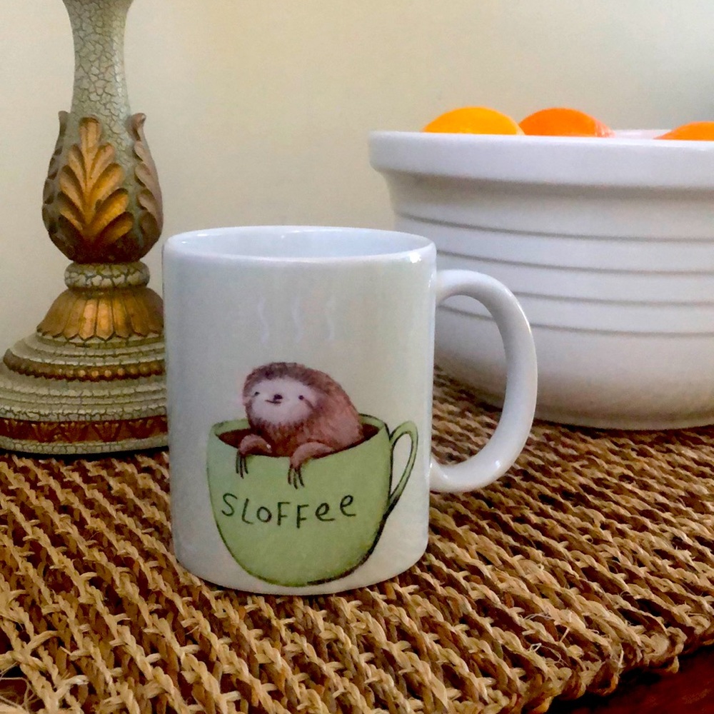 Adorable Sloth Coffee mug. Sloffee mug ☕️